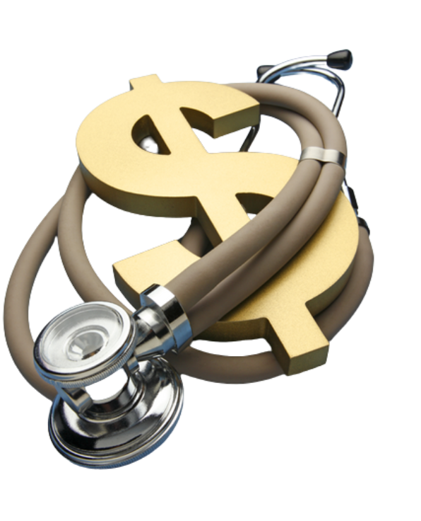 Healthcare professionals reviewing financial plans